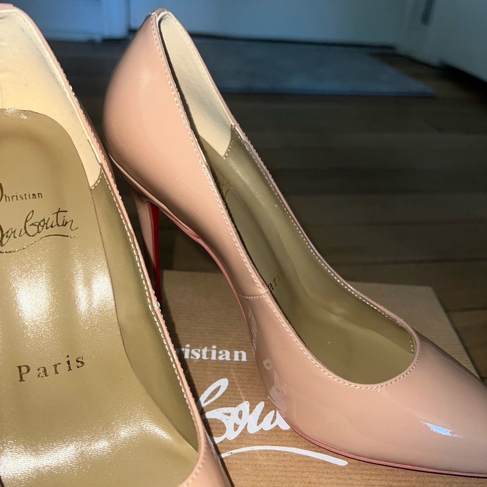 Christian Louboutin Tan Shoe Box